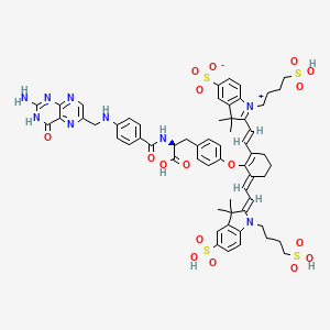 Chemical structure of Pafolacianine