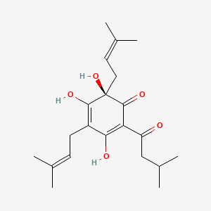 Chemical structure of Humulone