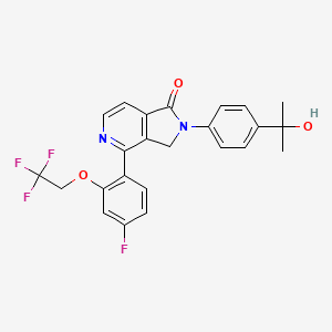 Chemical structure of Glucosylceramide synthase-IN-1