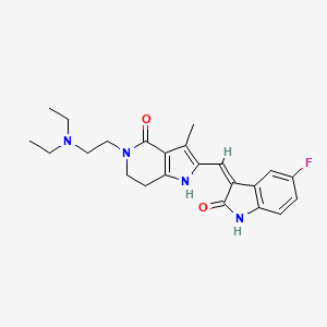 Chemical structure of Famitinib