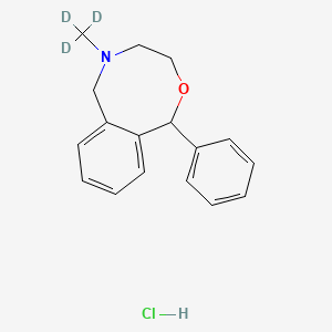 Chemical structure of Nefopam D3 hydrochloride