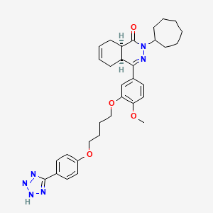Chemical structure of NPD-001