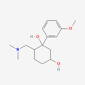 Chemical structure of Axomadol