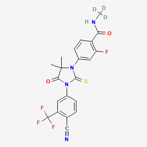 Chemical structure of Enzalutamide-d3