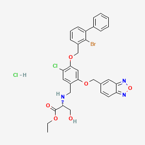 Chemical structure of PD-1/PD-L1-IN-23