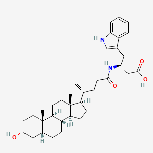Chemical structure of UniPR129