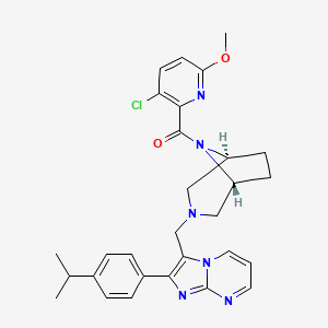 Chemical structure of Bafrekalant