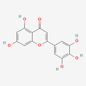 Chemical structure of Tricetin