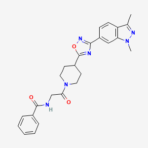 Chemical structure of YTX-465