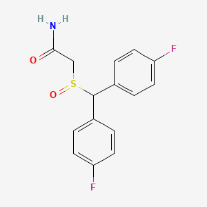 Chemical structure of BisfluoroModafinil
