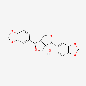 Chemical structure of Paulownin