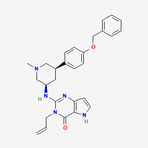 Chemical structure of SETDB1-TTD-IN-1