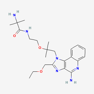 Chemical structure of TLR7 agonist 4