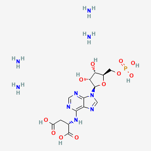 Chemical structure of Adenylosuccinic acid tetraammonium