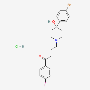 Chemical structure of Bromperidol hydrochloride