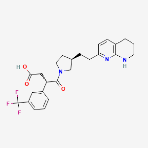 Chemical structure of αvβ5 integrin-IN-1
