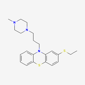 Chemical structure of Thiethylperazine