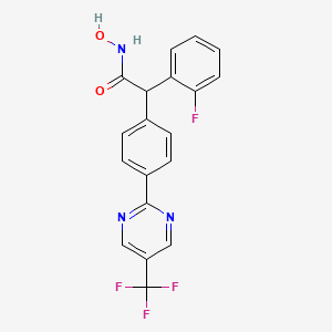 Chemical structure of CHDI-390576