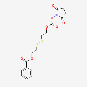 Chemical structure of NHS-SS-Ph