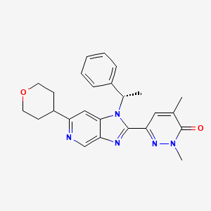 Chemical structure of BRD4 Inhibitor-10