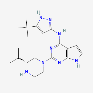 Chemical structure of Spastazoline