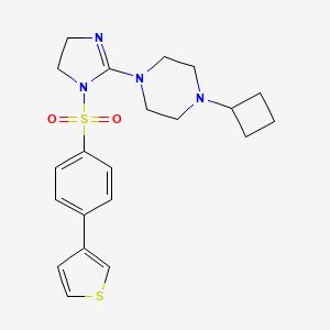 Chemical structure of KDM2B-IN-2
