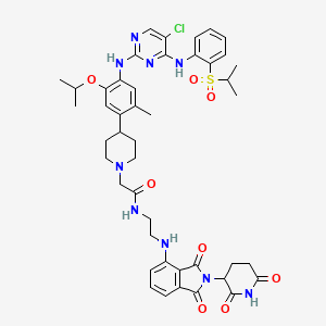 Chemical structure of MS4078