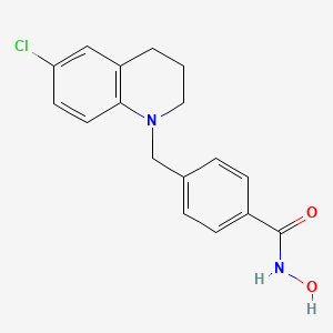 Chemical structure of SW-100