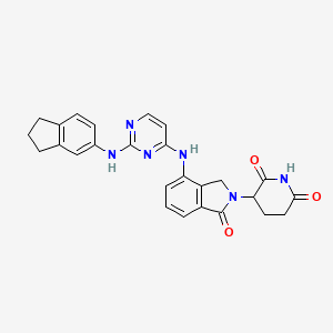 Chemical structure of ZXH-1-161
