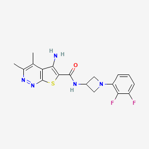 Chemical structure of VU6000918