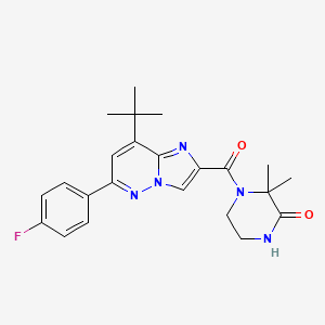 Chemical structure of I-191