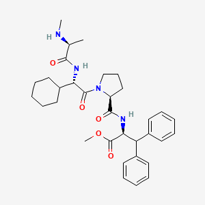 Chemical structure of MV1