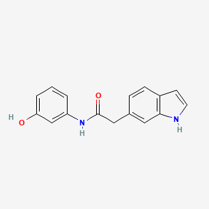Chemical structure of NLRP3/AIM2-IN-3