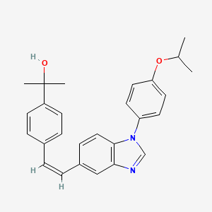 Chemical structure of LHF-535