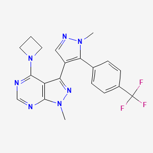 Chemical structure of PF-05085727