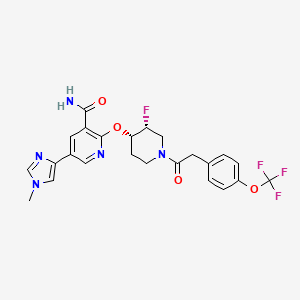 Chemical structure of PF-6683324