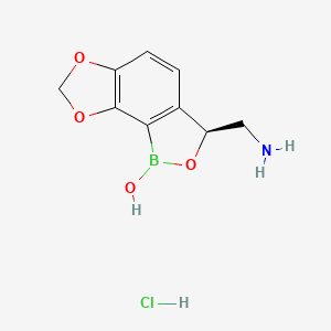 Chemical structure of DS86760016