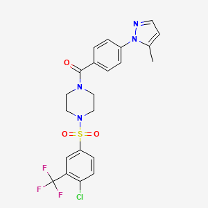 Chemical structure of Smurf1-IN-A01