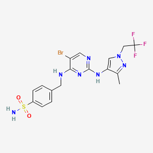 Chemical structure of GSK8612