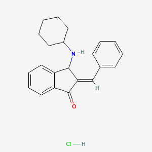 Chemical structure of BCI hydrochloride