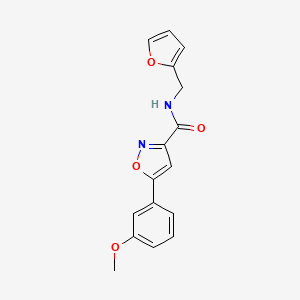 Chemical structure of CFTR corrector 9
