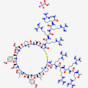 Chemical structure of KRpep-2d TFA