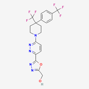 Chemical structure of T-3764518