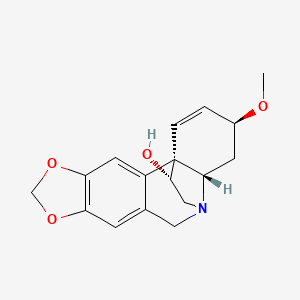 Chemical structure of Haemanthamine