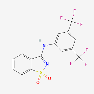 Chemical structure of M1002