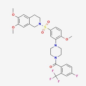 Chemical structure of BT18