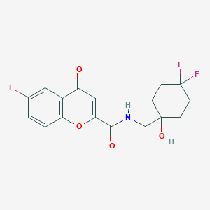 Chemical structure of LysRs-IN-2