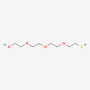 Chemical structure of Thiol-PEG4-alcohol