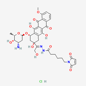 Chemical structure of MC-DOXHZN hydrochloride