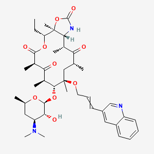 Chemical structure of Cethromycin